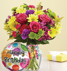 It's Your Day Happy Birthday Flower Power, Florist Davenport FL